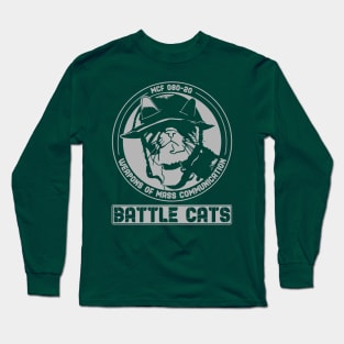 Battle Cats -Gray Long Sleeve T-Shirt